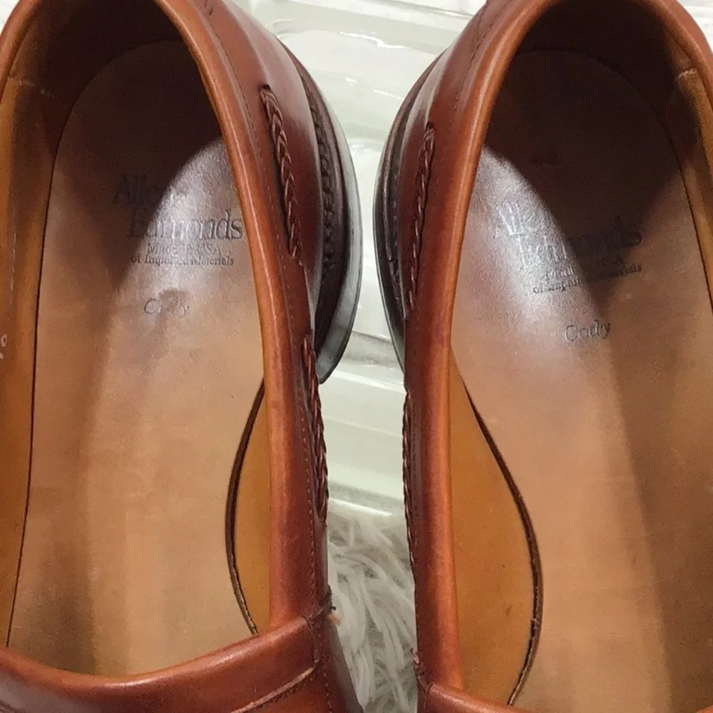 Allen Edmonds Cody kiltie tassel loafer 10D